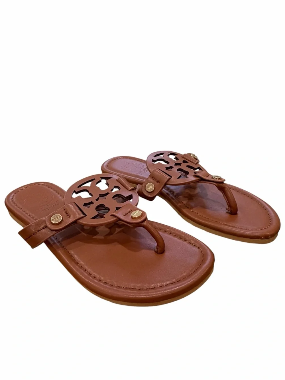 Tory Burch Miller Leather Sandal in Vintage Vachetta Size EU 36 / US 5.5